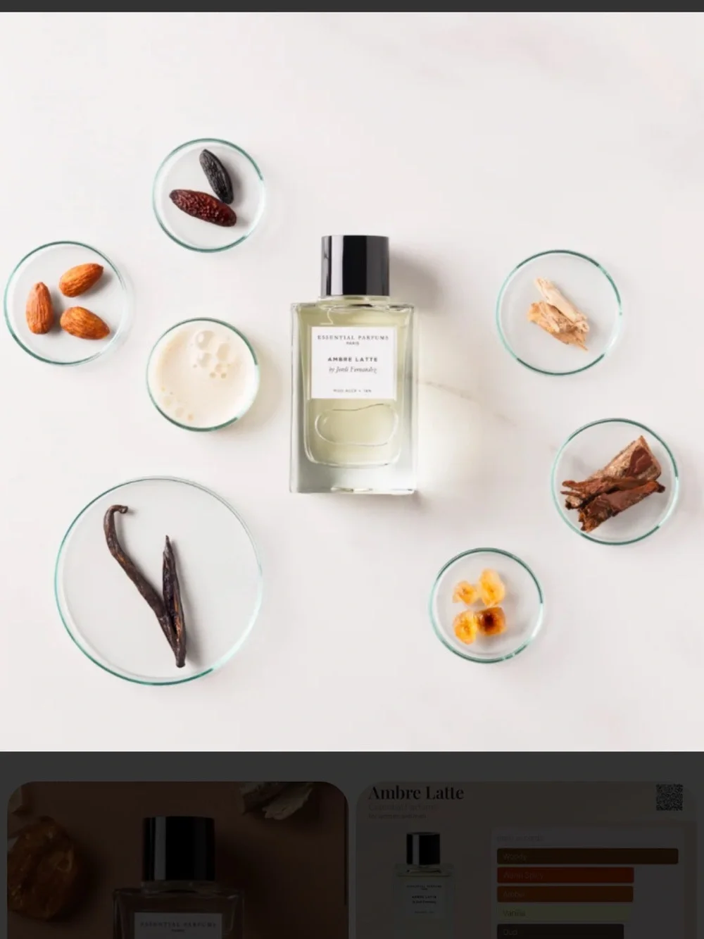 💄Ambre Latte by Essential Parfums 100 ml UNISEX